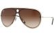 Ray Ban 0RB3605N 909613 32 SILVER/GOLD BROWN GRADIENT DARK BROWN Metal Unisex