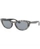 Ray Ban 0RB4314N 1250Y5 54 HAVANA GREY BLUE MIR GOLD Injected Woman